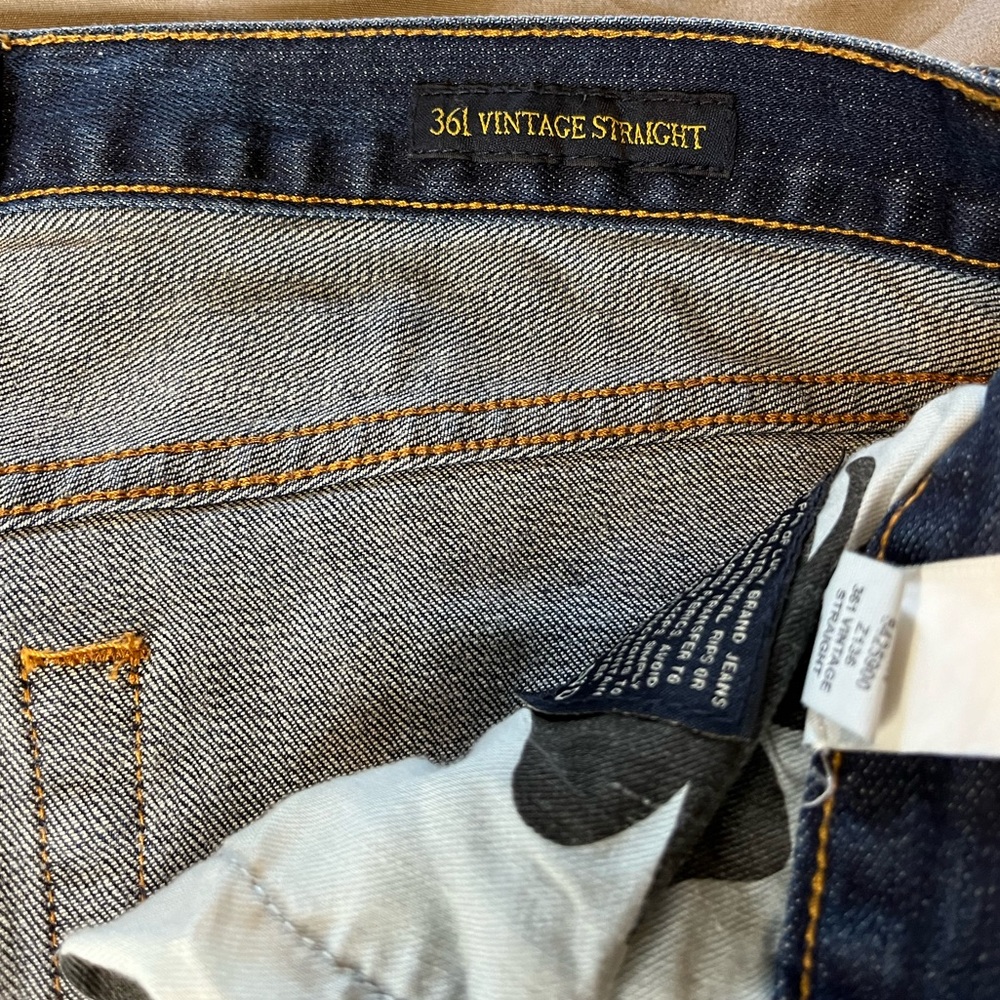 Men’s Lucky brand Vintage 361 straight leg 34x32 EUC - Picture 9 of 12